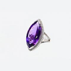 Prsten s dragim kamenjem (14K/585 ručni rad)